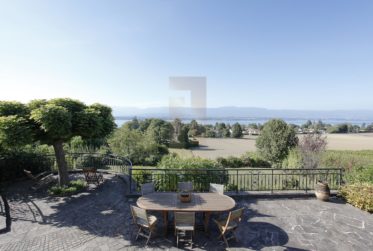 Maison avec vue lac panoramique