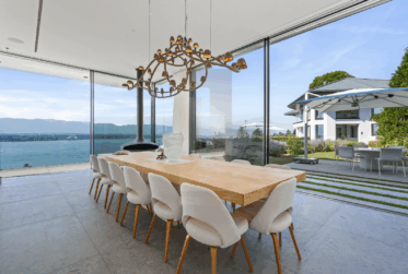 Exceptionnel ! Domaine avec deux villas et vue lac à Cologny