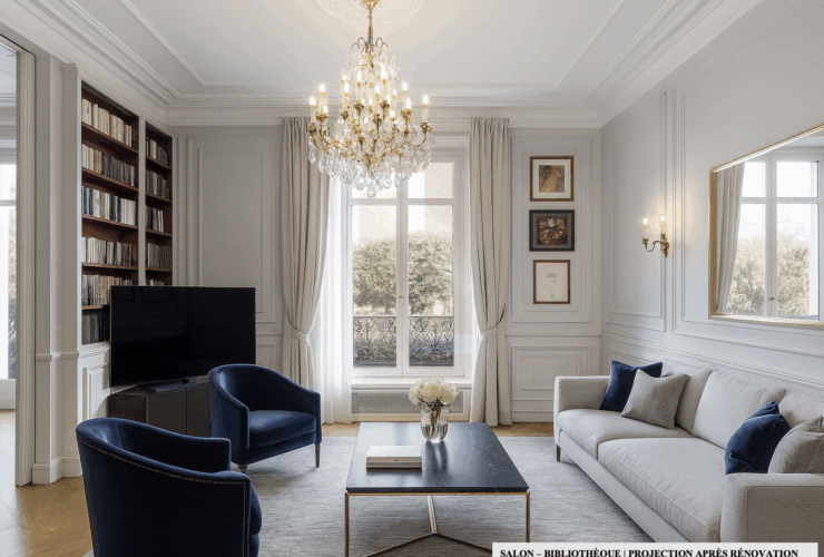 Un appartement d’exception face au lac
