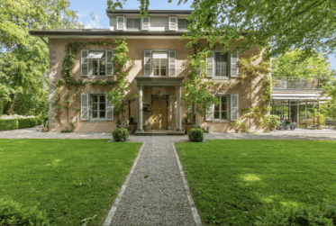 Magnificent Manor House Just Steps from the Lake