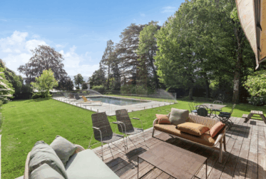 Magnificent Manor House Just Steps from the Lake