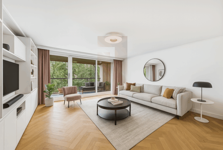 Prestigious dual-aspect apartment in Champel