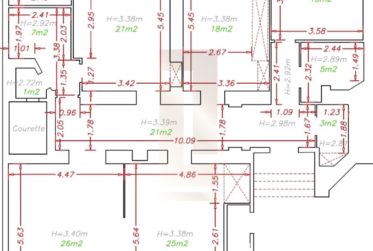 5 Rooms Flat, Renovated flat