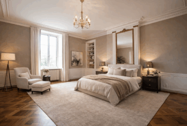 7.5 Rooms Flat, Flat with front and rear views