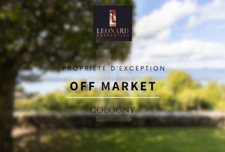 Luxueuse villa meublée avec vue panoramique sur le lac Léman